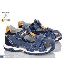 Сандалі дитячі на літо (6 пар р.26-31) синій  "BELIES-D"