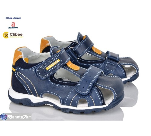 Сандалі дитячі на літо (6 пар р.26-31) синій  "BELIES-D"
