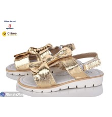 Дитячі босоніжки на літо (6 пар р.25-30) золотий  "BELIES-D"