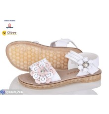 Дитячі босоніжки на літо (6 пар р.25-30) білий  "BELIES-D"