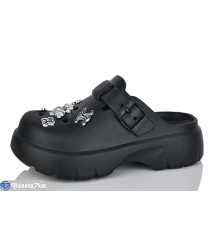 Кроки жіночі на літо (6 пар р.36-41) чорний  "LULI"