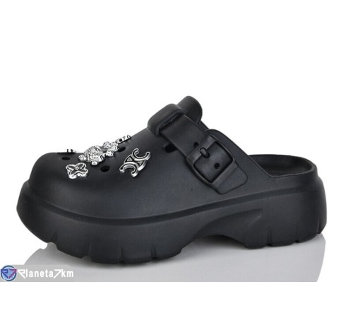 Кроки жіночі на літо (6 пар р.36-41) чорний  "LULI"