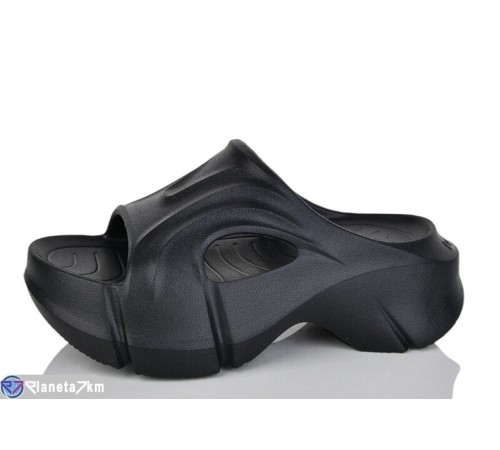 Шлепки жіночі на літо (8 пар р.36-41) чорний  "LULI"