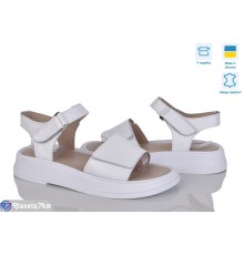 Босоніжки жіночі на літо (6 пар р.36-40) білий  "Linda"