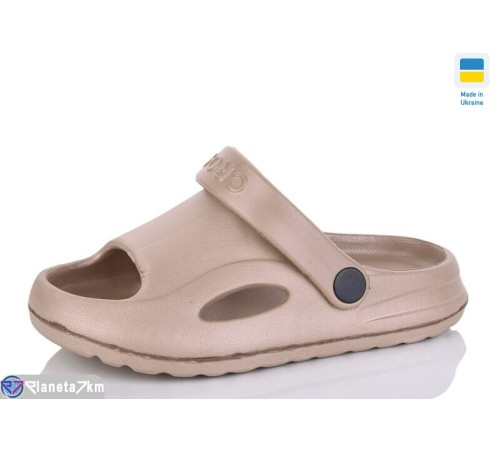 Шлепки дитячі на літо (6 пар р.24-29) коричневий  "LINKA"