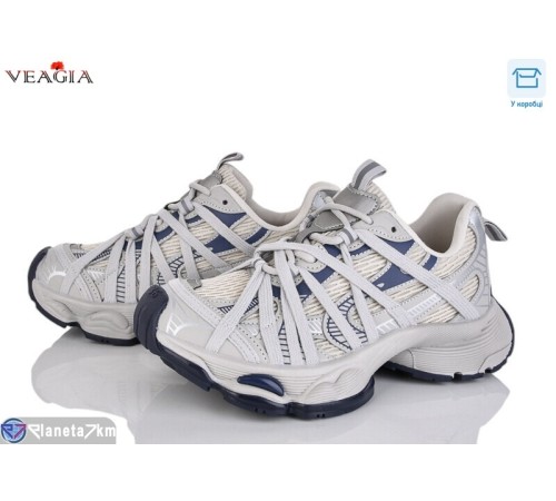 Кросівки жіночі на весну/осінь (6 пар р.36-40) сірий  "Veagia-ADA"