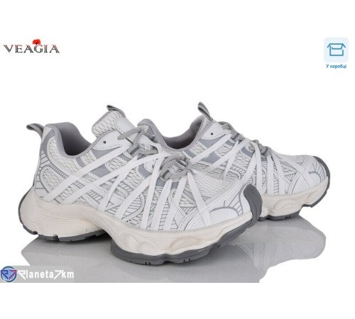 Кросівки жіночі на весну/осінь (6 пар р.36-40) білий  "Veagia-ADA"