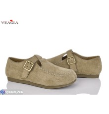 Мокасіни жіночі на весну/осінь (8 пар р.36-40) бежевий  "Veagia-ADA"