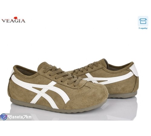 Кросівки жіночі на весну/осінь (8 пар р.36-40) коричневий  "Veagia-ADA"