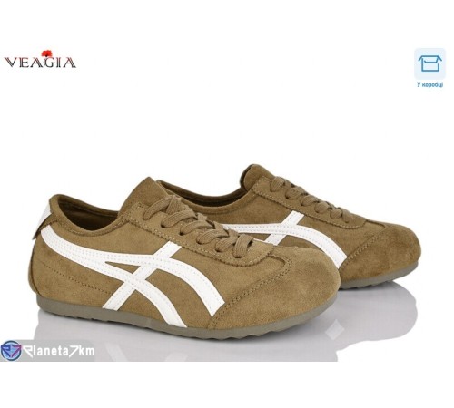 Кросівки жіночі на весну/осінь (8 пар р.36-40) коричневий  "Veagia-ADA"