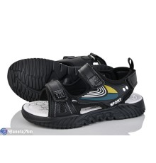 Сандалі дитячі на літо (8 пар р.32-37) чорний  "Mirella"