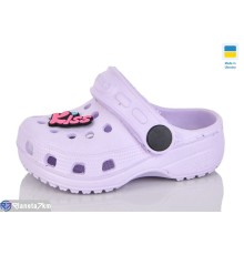 Кроки дитячі на літо (6 пар р.18-23) фіолетовий  "INPIRE"