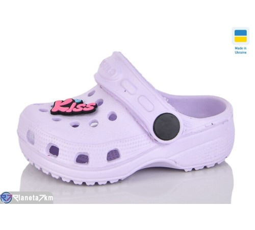 Кроки дитячі на літо (6 пар р.18-23) фіолетовий  "INPIRE"