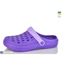 Кроки жіночі на літо (8 пар р.36-41) фіолетовий  "INPIRE"