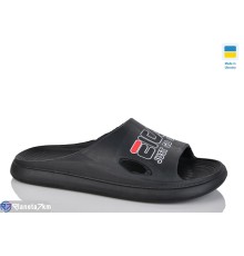 Шлепки чоловічі на літо (6 пар р.40-45) чорний  "INPIRE"