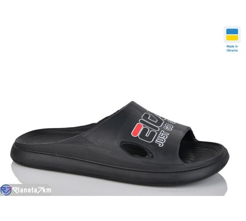 Шлепки чоловічі на літо (6 пар р.40-45) чорний  "INPIRE"