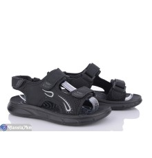 Сандалі дитячі на літо (8 пар р.32-37) чорний  "Dolli"