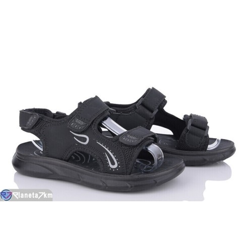 Сандалі дитячі на літо (8 пар р.32-37) чорний  "Dolli"