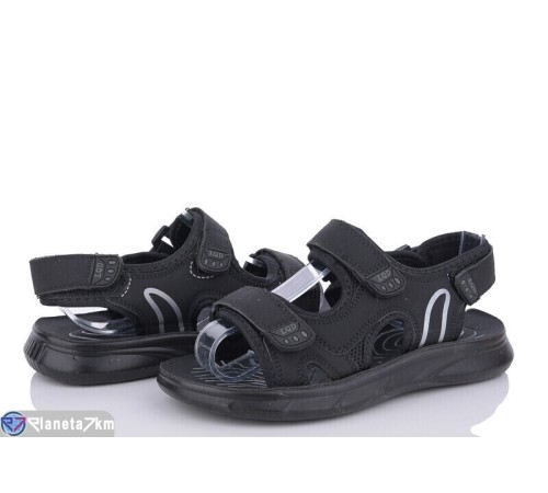 Сандалі дитячі на літо (8 пар р.32-37) чорний  "Dolli"