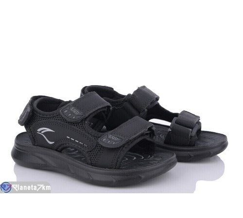 Сандалі дитячі на літо (8 пар р.26-31) чорний  "Dolli"