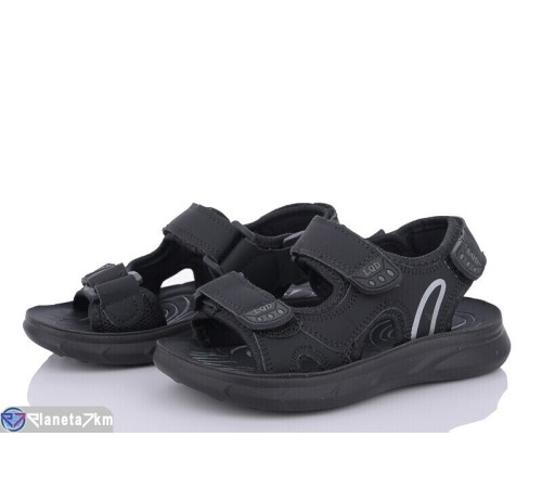 Сандалі дитячі на літо (8 пар р.26-31) чорний  "Dolli"