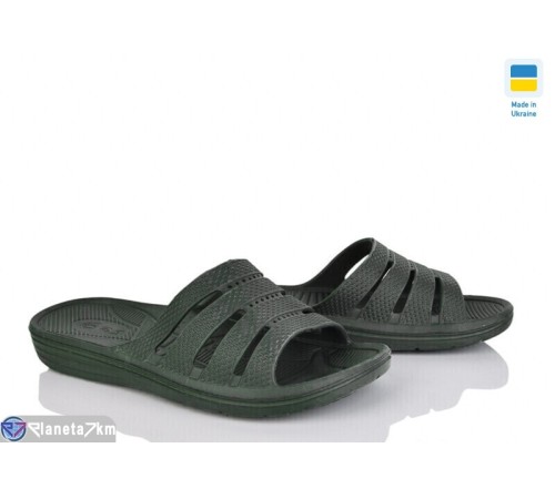 Шлепки чоловічі на літо (6 пар р.41-45) хакі  "Favora"