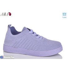 Кросівки жіночі на літо (8 пар р.36-41) фіолетовий  "Aba"