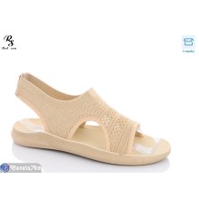 Босоніжки жіночі на літо (8 пар р.36-41) бежевий  "Red Sun"