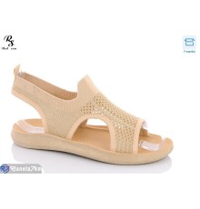 Босоніжки жіночі на літо (8 пар р.36-41) бежевий  "Red Sun"