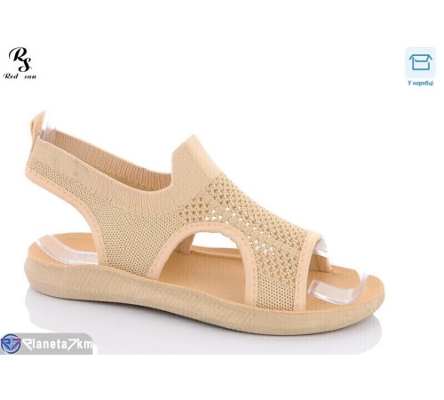 Босоніжки жіночі на літо (8 пар р.36-41) бежевий  "Red Sun"
