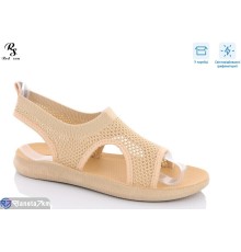 Босоніжки жіночі на літо (8 пар р.36-41) бежевий  "Red Sun"