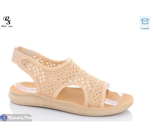 Босоніжки жіночі на літо (8 пар р.36-41) бежевий  "Red Sun"