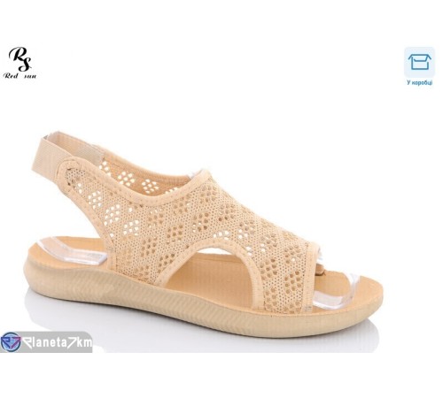 Босоніжки жіночі на літо (8 пар р.36-41) бежевий  "Red Sun"