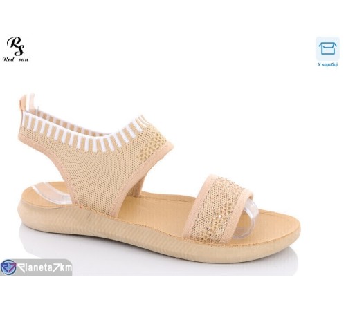 Босоніжки жіночі на літо (8 пар р.36-41) бежевий  "Red Sun"