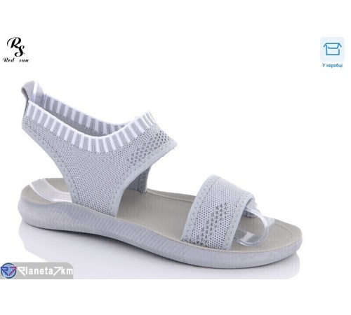 Босоніжки жіночі на літо (8 пар р.36-41) сірий  "Red Sun"