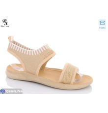 Босоніжки жіночі на літо (8 пар р.36-41) бежевий  "Red Sun"