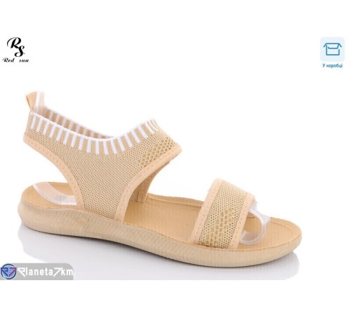 Босоніжки жіночі на літо (8 пар р.36-41) бежевий  "Red Sun"