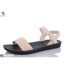 Босоніжки жіночі на літо (8 пар р.36-41) бежевий  "Red Sun"