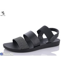 Босоніжки жіночі на літо (8 пар р.36-41) чорний  "Red Sun"