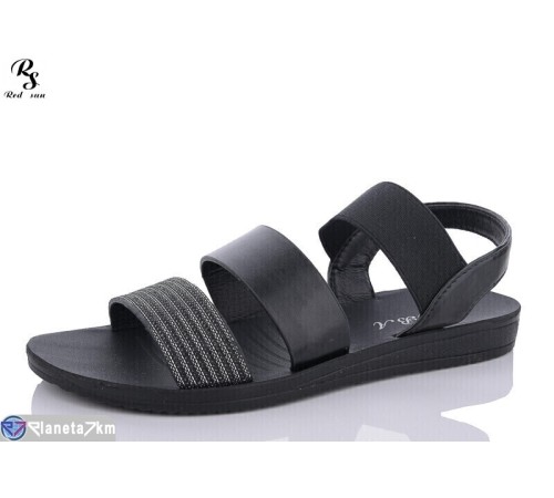 Босоніжки жіночі на літо (8 пар р.36-41) чорний  "Red Sun"