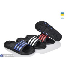 Шлепки чоловічі на літо (6 пар р.41-45) чорний  "Ladmir"