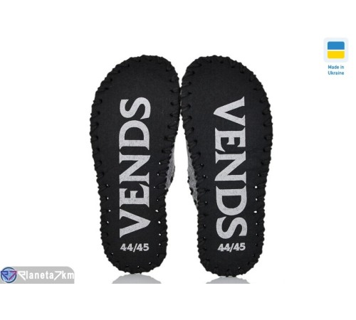 Тапки чоловічі на весну/осінь (9 пар р.40-45) сірий  "Activ"