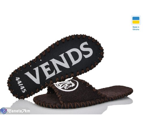 Тапки чоловічі на весну/осінь (9 пар р.40-45) коричневий  "Activ"