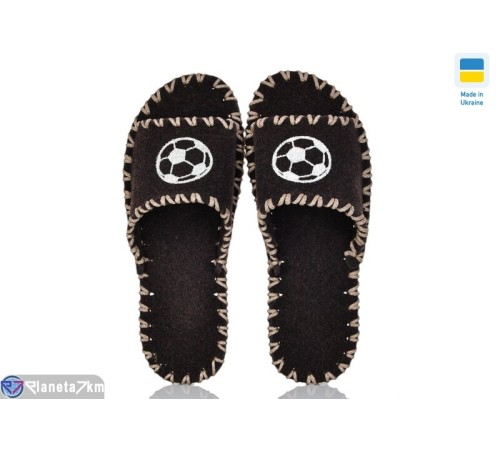 Тапки чоловічі на весну/осінь (9 пар р.40-45) коричневий  "Activ"