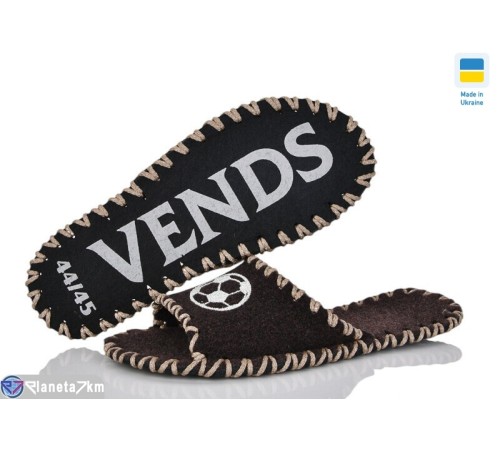 Тапки чоловічі на весну/осінь (9 пар р.40-45) коричневий  "Activ"