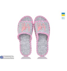 Тапки жіночі на весну/осінь (9 пар р.36-41) сірий  "Activ"