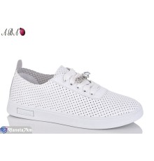 Кросівки жіночі на літо (8 пар р.36-41) чорний  "Aba"