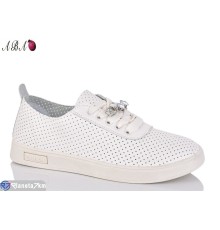 Кросівки жіночі на літо (8 пар р.36-41) бежевий  "Aba"