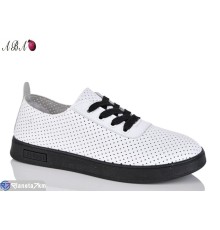 Кросівки жіночі на літо (8 пар р.36-41) білий  "Aba"