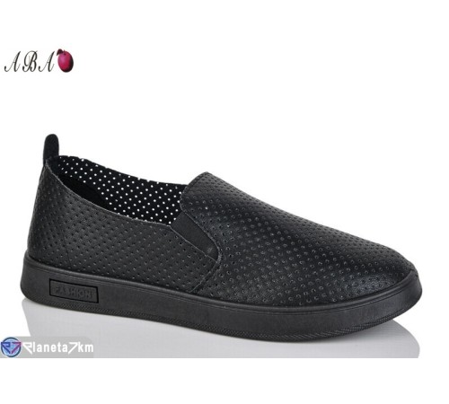 Сліпони жіночі на літо (8 пар р.36-41) чорний  "Aba"